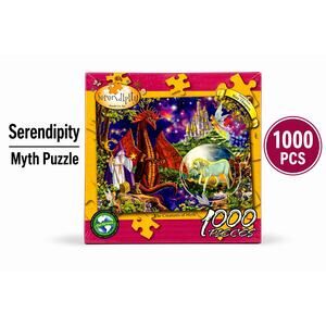 Serendipity Creatures of Myth 1000 Pc Puzzle Fantasy Dragon Wizard USA